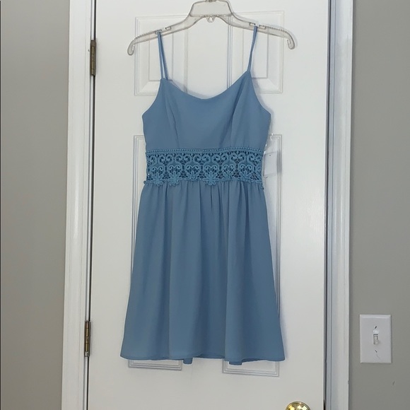 Charlotte Russe Dresses & Skirts - Baby blue mini dress